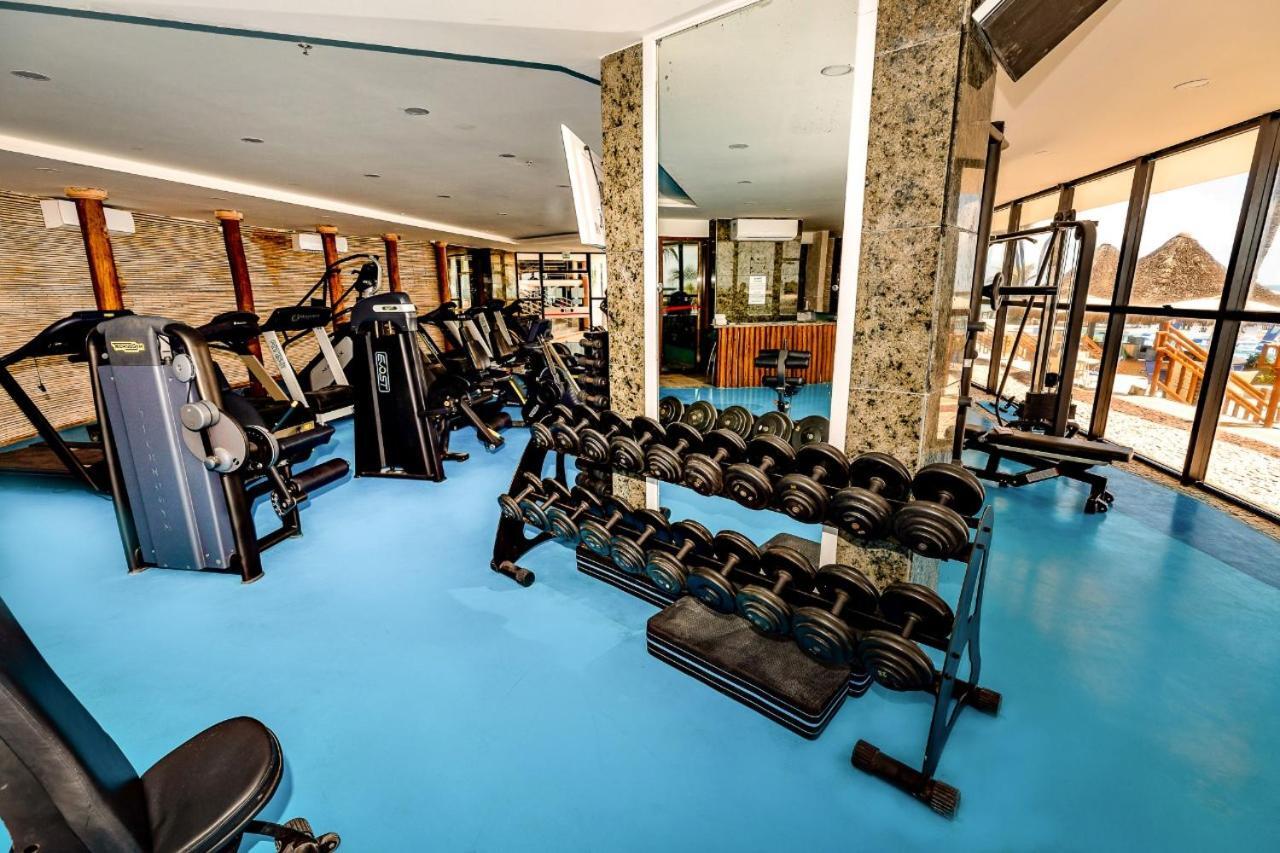 Ocean Palace All Inclusive Premium ناتال المظهر الخارجي الصورة The gym at the resort